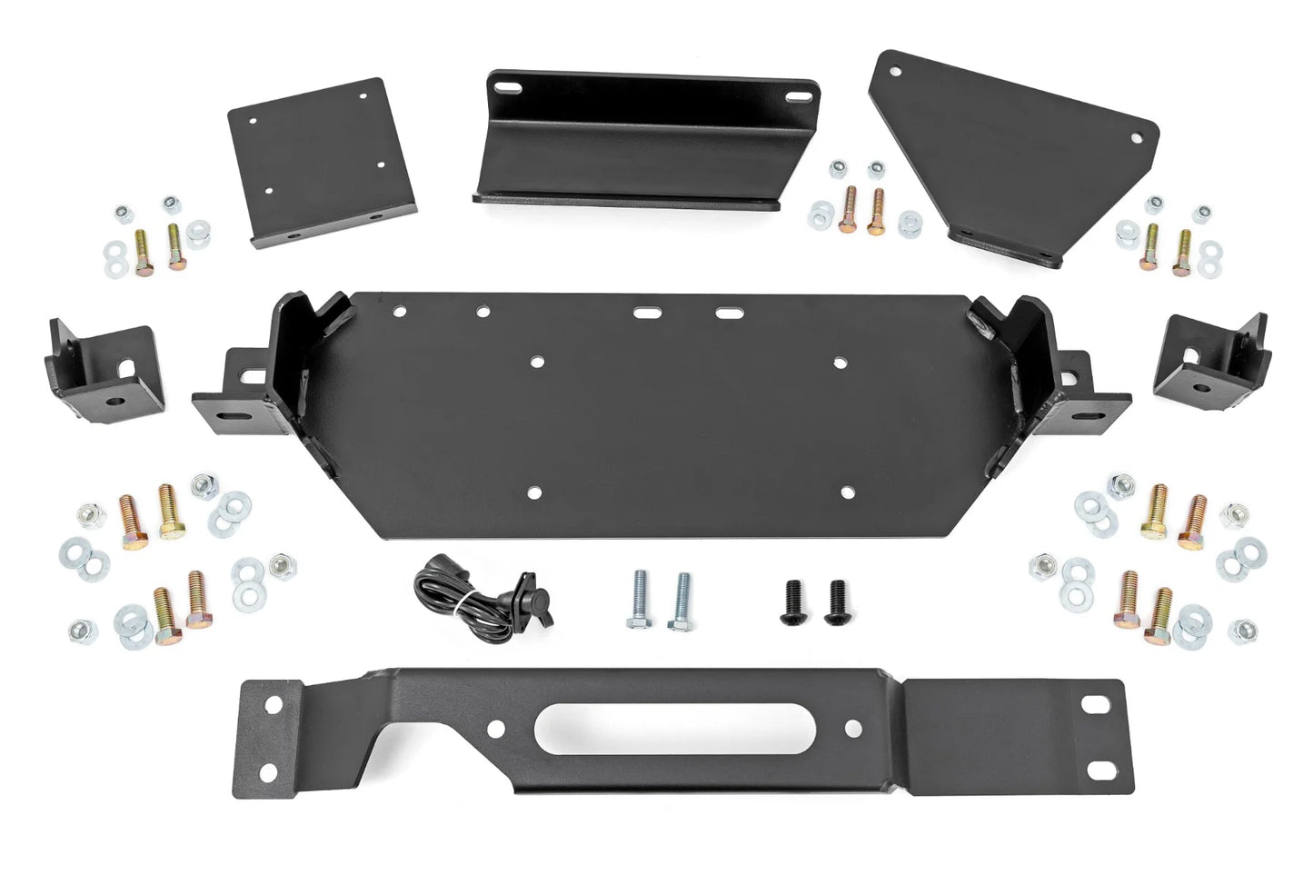 Hidden Winch Mount With Winch (Ford Super Duty 2WD/4WD (2020-2022)