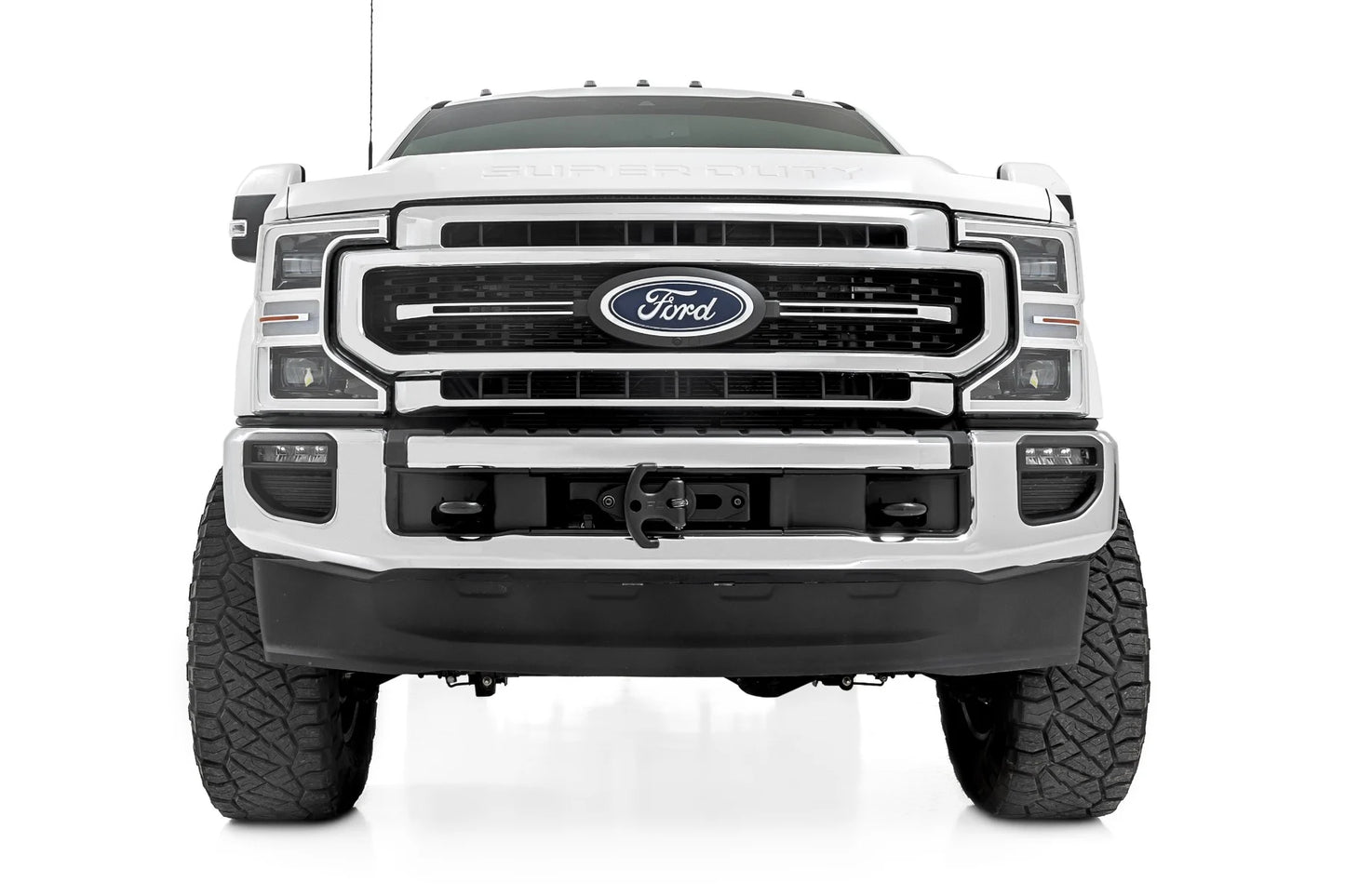 Hidden Winch Mount With Winch (Ford Super Duty 2WD/4WD (2020-2022)